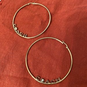 Signature Large Hoop Earrings